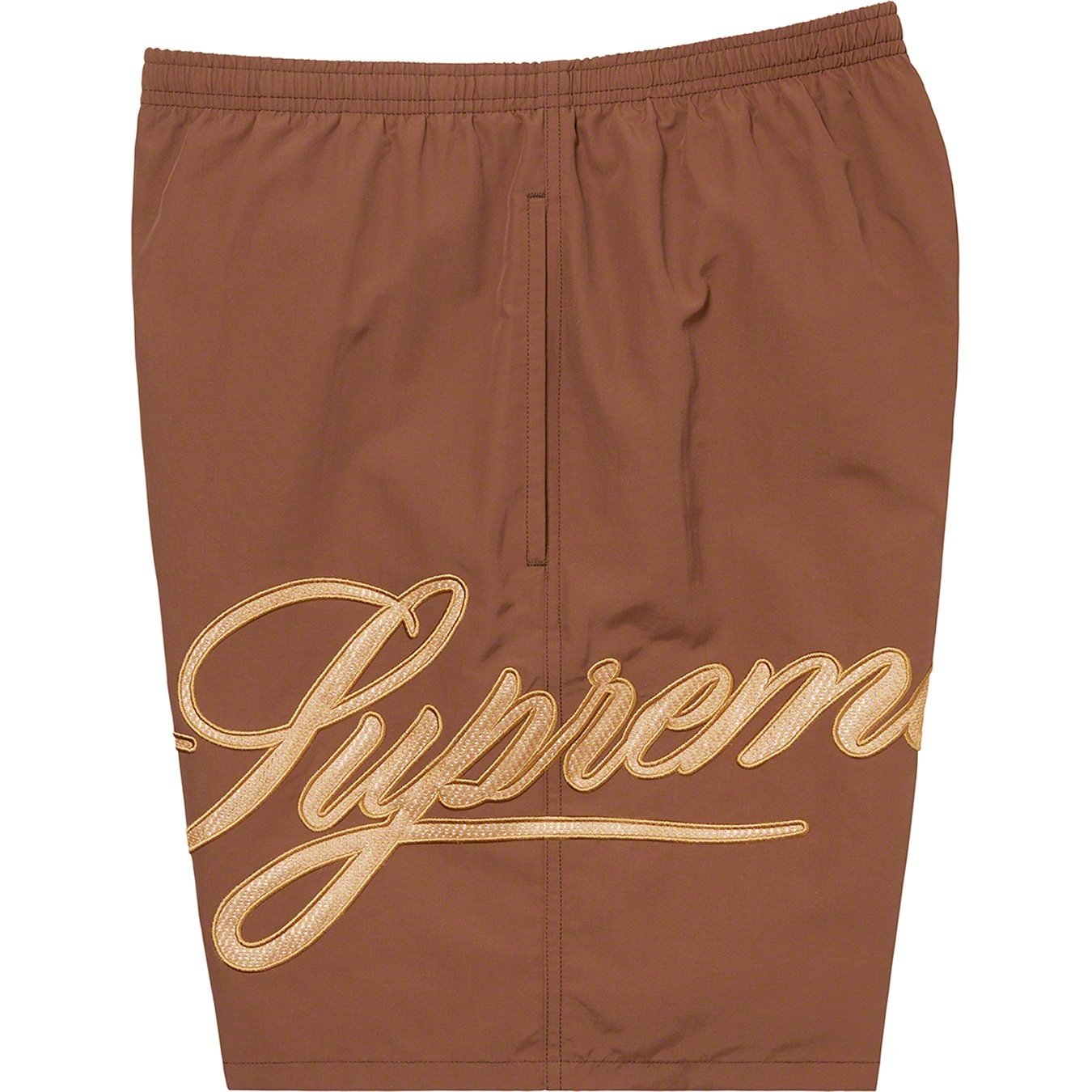 Supreme Mesh Script Water Short (SS21) - Brown - $110
