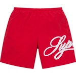 Supreme Mesh Script Water Short (SS21) - Red