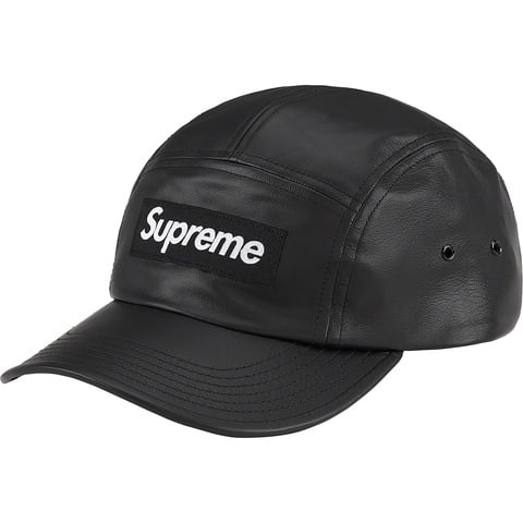 Leather Camp Cap - spring/summer 2021 - Supreme