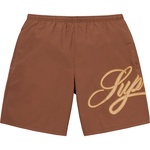 Supreme Mesh Script Water Short (SS21) - Brown
