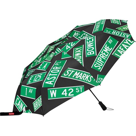 Supreme®/ShedRain® Street Signs Umbrella - Supreme