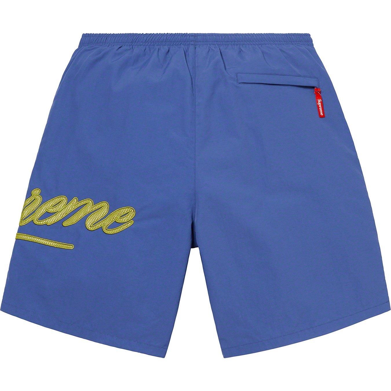 Supreme Mesh Script Water Short (SS21) - Light Navy - $110