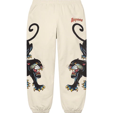 Supreme Panther Sweatpant - Natural