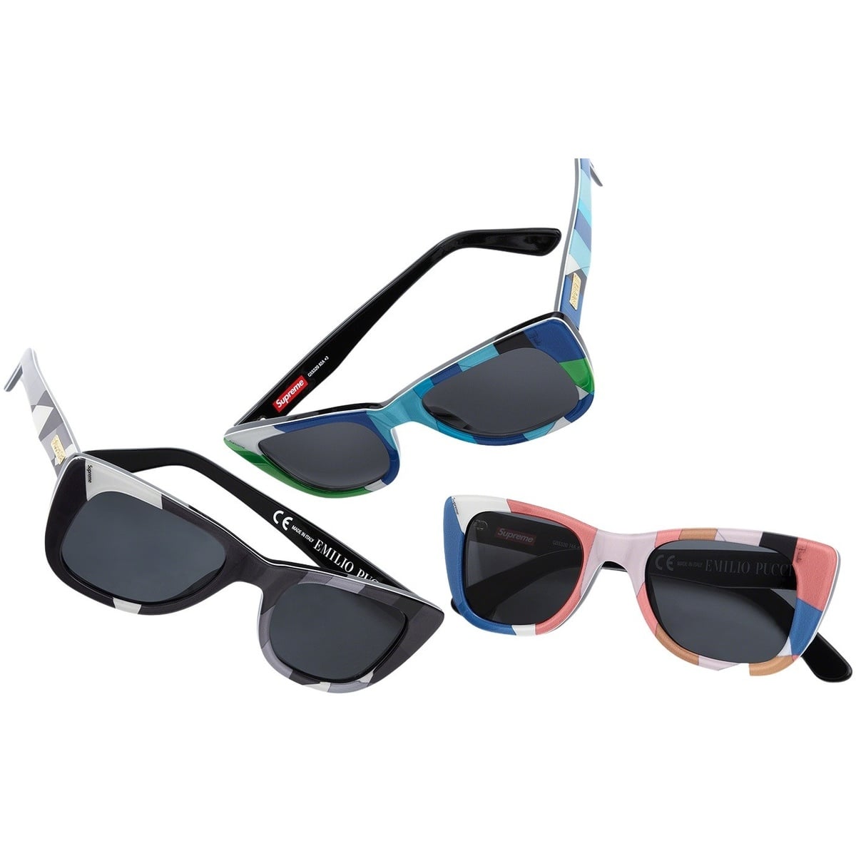 Supreme×Emilio Pucci  Cat  Sunglasses Supreme®/Emilio Pucci® Cat Sunglasses | Supreme 21ss
