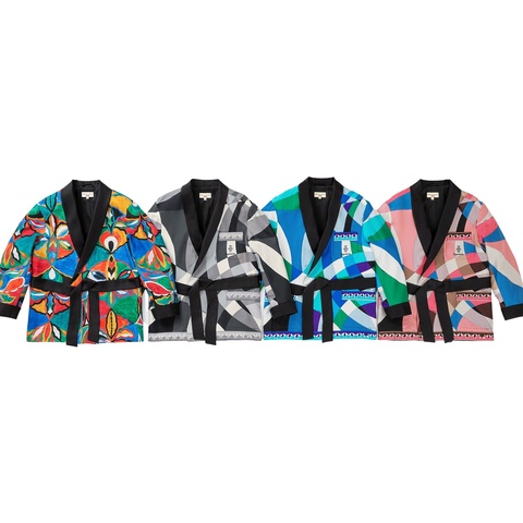 Supreme®/Emilio Pucci® Silk Smoking Jacket - Supreme
