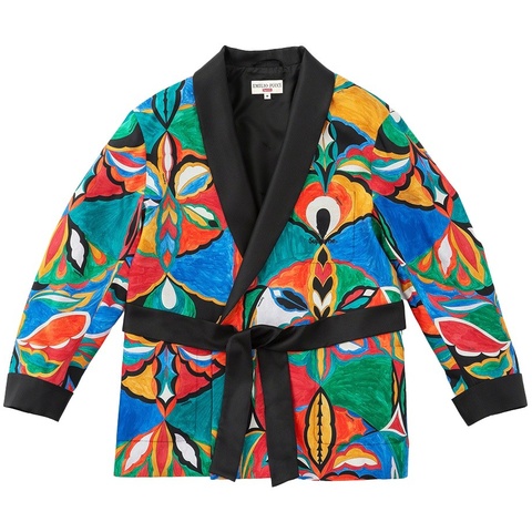 Supreme®/Emilio Pucci® Silk Smoking Jacket - Supreme