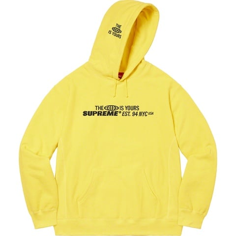 World Is Yours Hooded Sweatshirt - Supreme