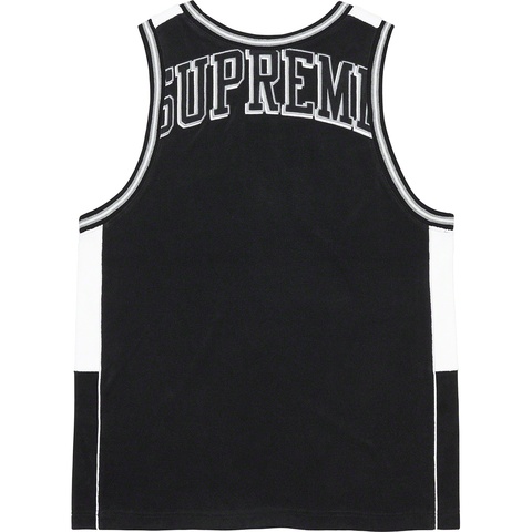 Supreme Terry Basketball Jersey - Black