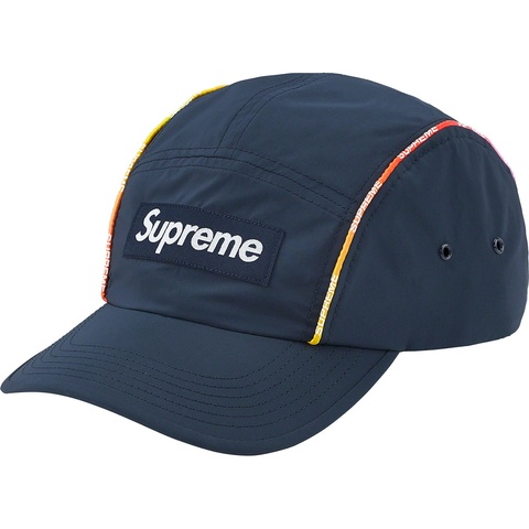 Supreme Gradient Piping Camp Cap - Navy