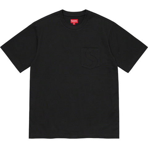 トップス Supreme Laser Cut S Logo Pocket Tee M Laser Cut S Logo Pocket Tee - spring/summer 2021 - Supreme