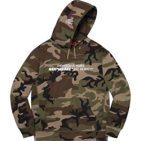 World Is Yours Hooded Sweatshirt - Supreme