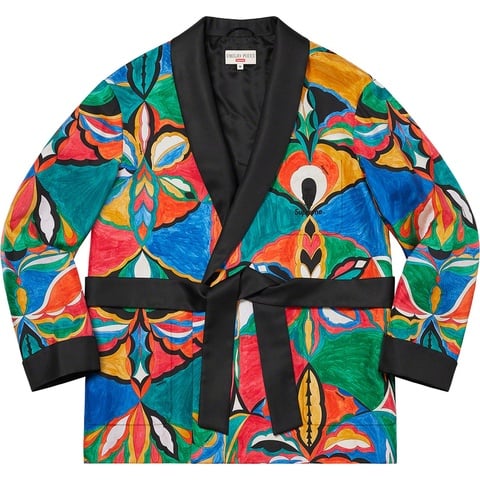 Supreme®/Emilio Pucci® Silk Smoking Jacket - Supreme