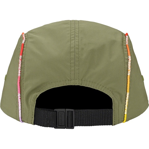 Supreme Gradient Piping Camp Cap - Olive
