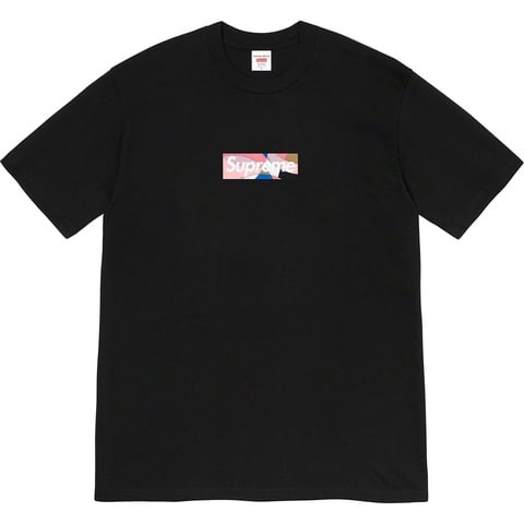 Supreme Supreme®/Emilio Pucci® Box Logo Tee - Black/Dusty Pink