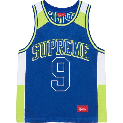 Supreme Terry Basketball Jersey - Royal
