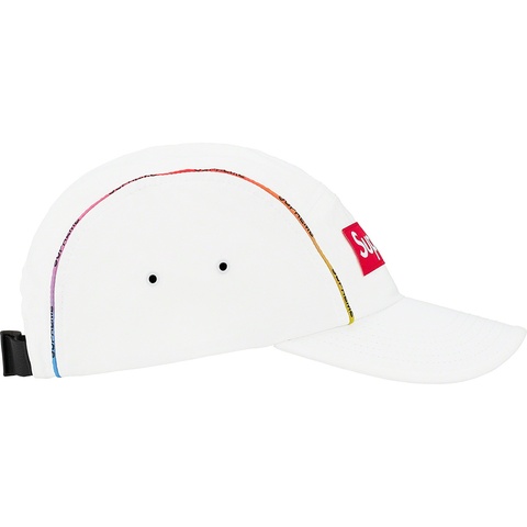 Supreme Gradient Piping Camp Cap - White