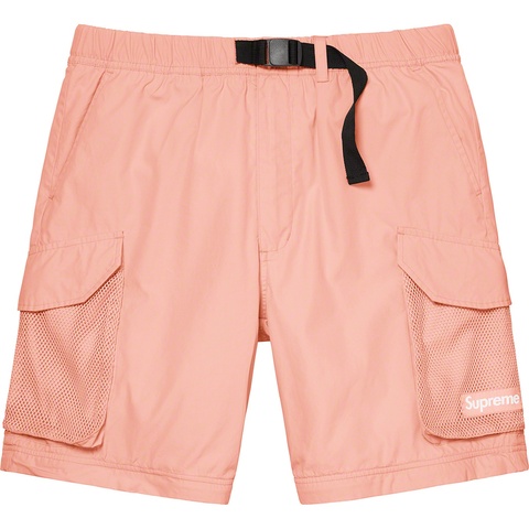 Supreme Mesh Pocket Belted Cargo Pant - Dusty Pink