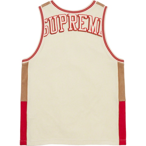 Supreme Terry Basketball Jersey - Stone