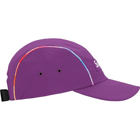 Supreme Gradient Piping Camp Cap - Purple