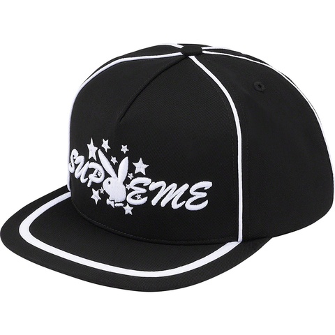 服/ファッション Supreme Playboy 5-Panel Cap Black Supreme - Playboy 5 Panel Cap - UG.SHAFT