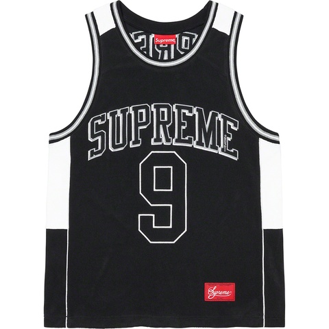 Supreme Terry Basketball Jersey - Black