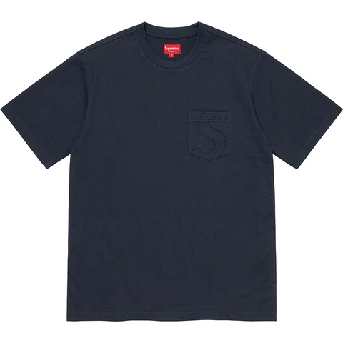 トップス Supreme Laser Cut S Logo Pocket Tee M Laser Cut S Logo Pocket Tee - spring/summer 2021 - Supreme