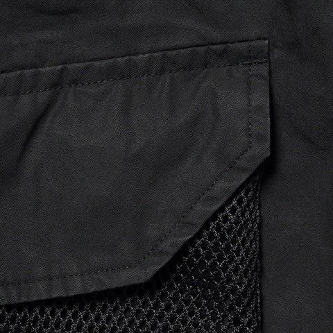 Supreme Mesh Pocket Belted Cargo Pant - Black