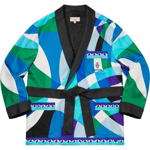 Supreme®/Emilio Pucci® Silk Smoking Jacket - Supreme