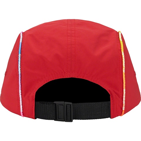 Supreme Gradient Piping Camp Cap - Red
