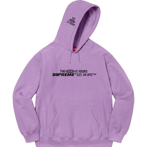 World Is Yours Hooded Sweatshirt - Supreme