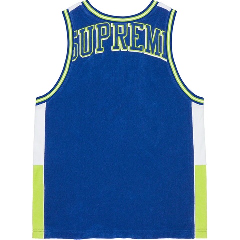 Supreme Terry Basketball Jersey - Royal