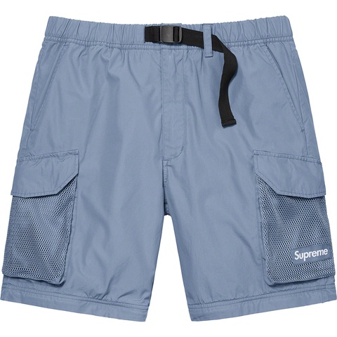 Supreme Mesh Pocket Belted Cargo Pant - Slate