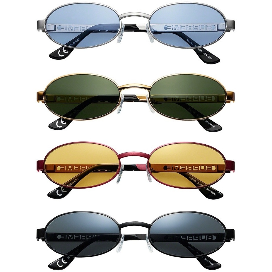 サングラス/メガネ supreme brooks sunglasses silver Brooks Sunglasses - spring/summer 2021 - Supreme