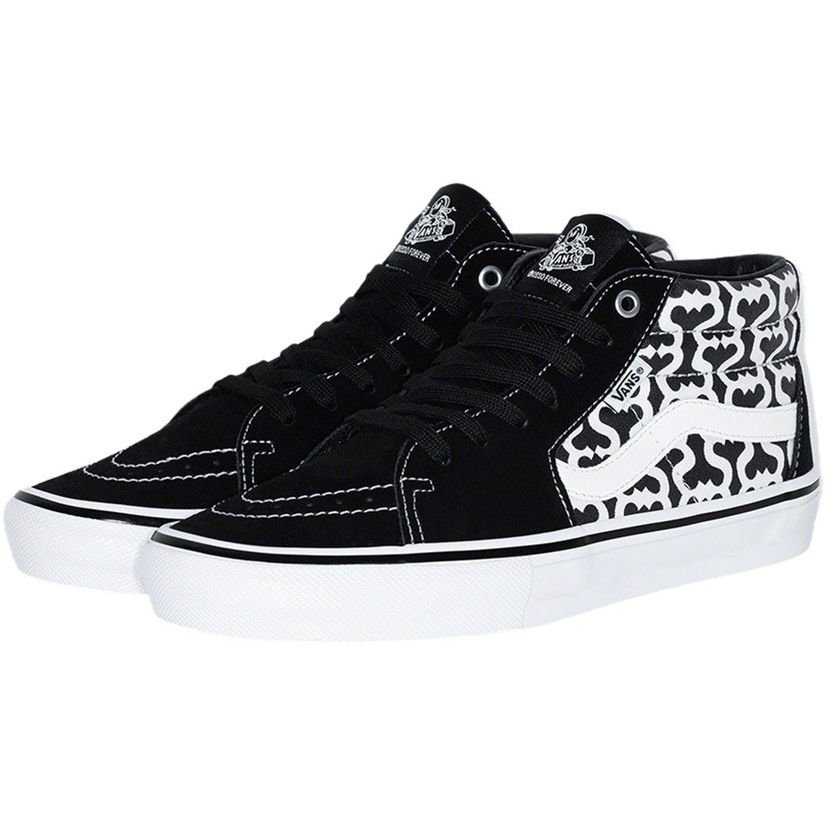Supreme®/Vans® Monogram S Logo Skate Grosso Mid - Supreme