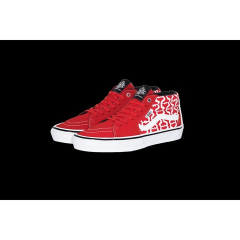 Supreme®/Vans® Monogram S Logo Skate Grosso Mid - Supreme
