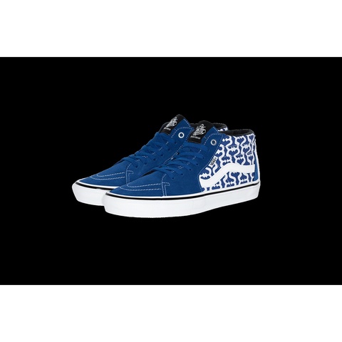 Supreme®/Vans® Monogram S Logo Skate Grosso Mid - Supreme