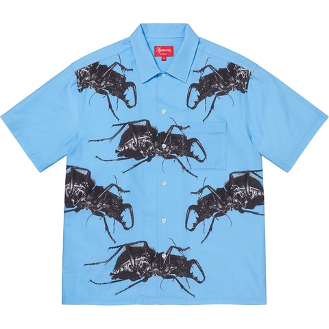 Supreme Beetle S/S Shirt - Blue