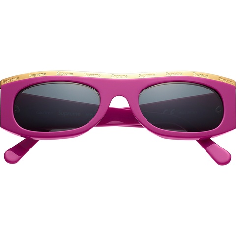 Supreme Goldtop Sunglasses - Purple
