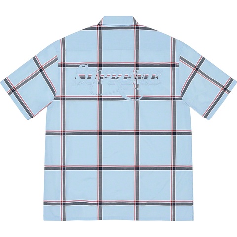 Supreme Lightweight Plaid S/S Shirt - Blue