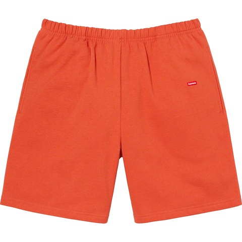Supreme Small Box Sweatshort - Burnt Orange
