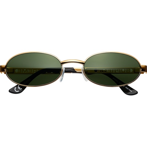 Supreme Brooks Sunglasses - Gold