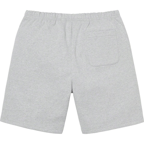 Supreme Small Box Sweatshort - Heather Grey