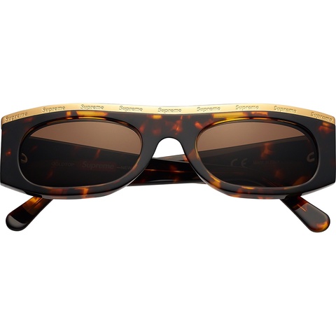 Supreme Goldtop Sunglasses - Tortoise