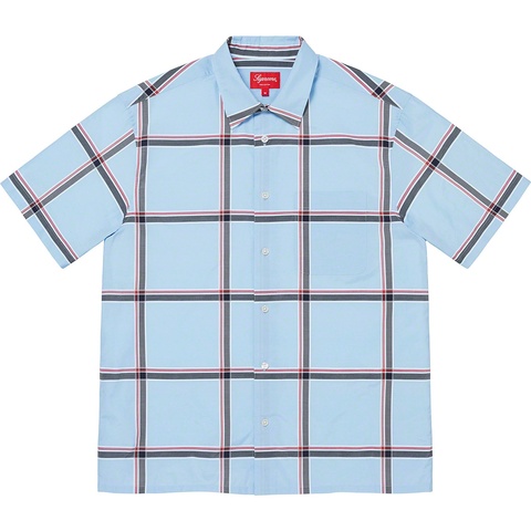 Supreme Lightweight Plaid S/S Shirt - Blue