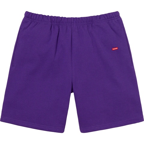 Supreme Small Box Sweatshort - Purple