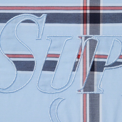 Supreme Lightweight Plaid S/S Shirt - Blue