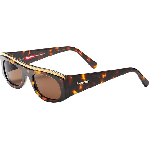 Supreme Goldtop Sunglasses - Tortoise