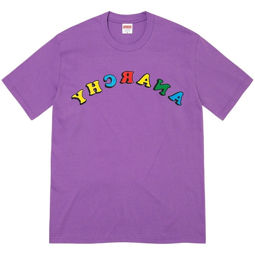 Supreme Jamie Reid/Supreme Anarchy Tee (spring/summer 2021) - $44.00