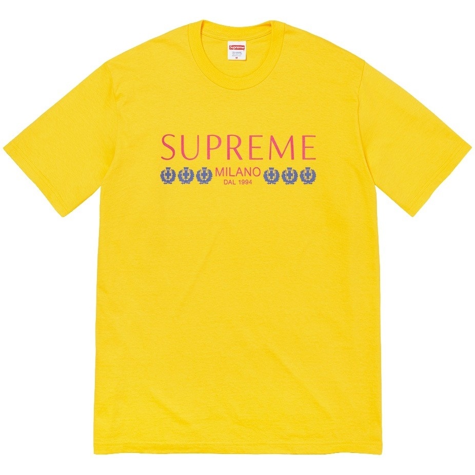 Supreme Milano Tee (spring/summer 2021) - $38.00