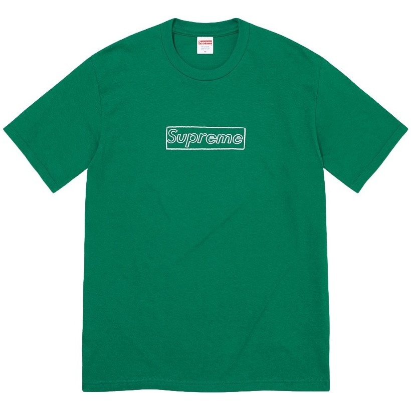 Supreme KAWS Chalk Logo Tee (spring/summer 2021) - $38.00